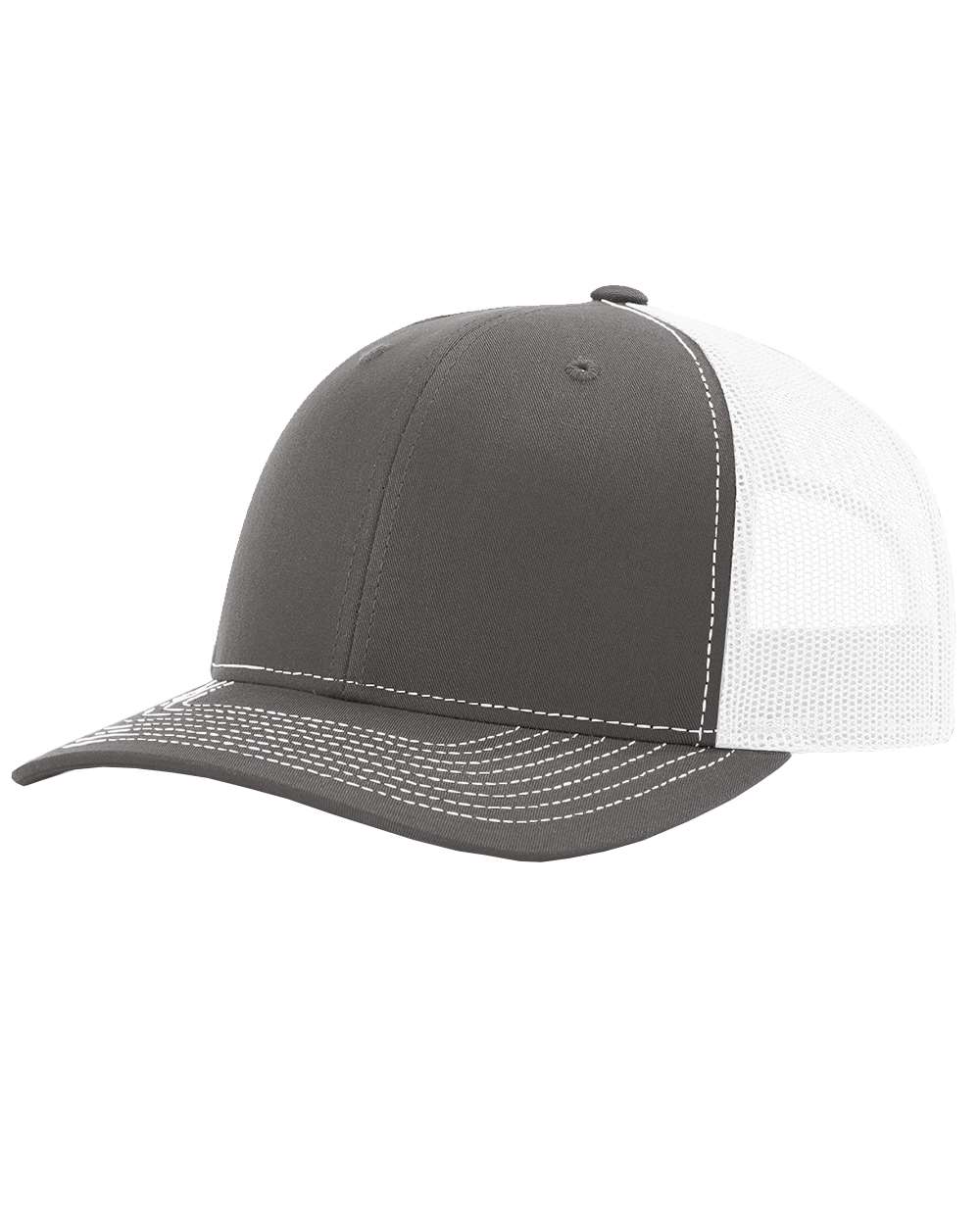 Hat - Charcoal.White