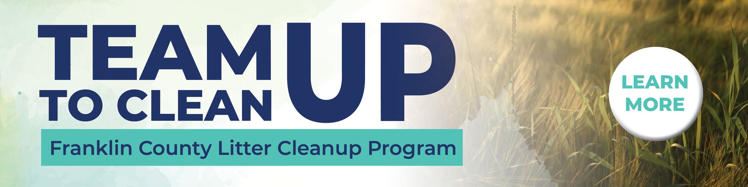 Litter Cleanup Program Banner
